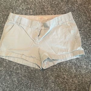 Jcrew khaki shorts 3" inseam